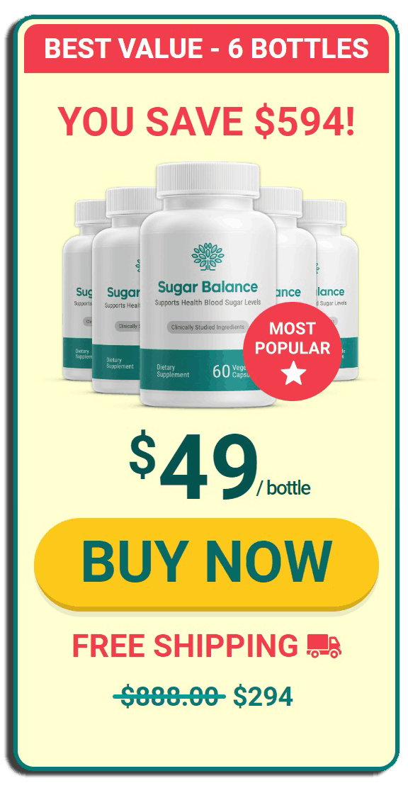 Sugar Balance six bottles price 